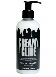 Лубрикант на водной основе Creamy Glide с консистенцией спермы - 250 мл. - Strap-on-me - купить с доставкой в Новокузнецке