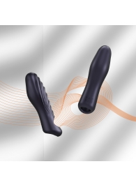 Сливовая силиконовая насадка на пенис с подхватом Manwan Ryzer - Manwan - в Новокузнецке купить с доставкой