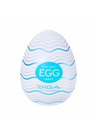 Мастурбатор-яйцо Tenga Egg Wavy - Tenga - в Новокузнецке купить с доставкой