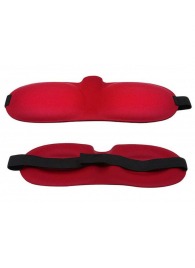 Красная глухая маска на резинке - Sitabella - купить с доставкой в Новокузнецке