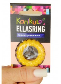 Цветное рельефное эрекционное кольцо Ellasring - Sitabella - в Новокузнецке купить с доставкой