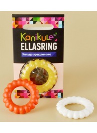 Цветное рельефное эрекционное кольцо Ellasring - Sitabella - в Новокузнецке купить с доставкой