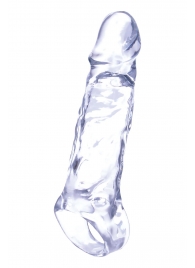 Прозрачная насадка-удлинитель Length Enhancer с подхватом - 16 см. - NMC - в Новокузнецке купить с доставкой