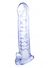 Прозрачная насадка-удлинитель Stretchy Touch - 18 см. - NMC - в Новокузнецке купить с доставкой