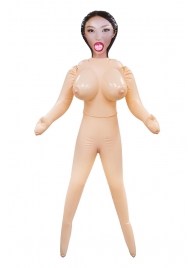 Телесная надувная секс-кукла с пышным бюстом - NMC - в Новокузнецке купить с доставкой