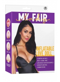 Телесная надувная секс-кукла с 3 любовными отверстиями - NMC - в Новокузнецке купить с доставкой