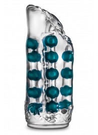 Прозрачный мастурбатор-вагина Super Stroker - Blush Novelties - в Новокузнецке купить с доставкой