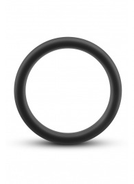 Черное эрекционное кольцо Silicone Go Pro Cock Ring - Blush Novelties - в Новокузнецке купить с доставкой
