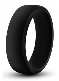 Черное эрекционное кольцо Silicone Go Pro Cock Ring - Blush Novelties - в Новокузнецке купить с доставкой