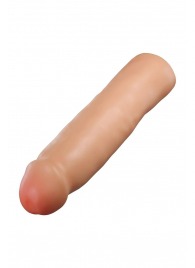 Телесная насадка-удлинитель Tenacity - 21,6 см. - Blush Novelties - в Новокузнецке купить с доставкой