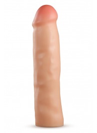 Телесная насадка-удлинитель Vindicate - 21,6 см. - Blush Novelties - в Новокузнецке купить с доставкой