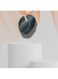 Серый сквозной мастурбатор с вибрацией Manwan Starter - Manwan - в Новокузнецке купить с доставкой