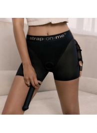 Трусики-шорты для фиксации насадок Strap-on-me Harness Lingerie Halo - size S - Strap-on-me - купить с доставкой в Новокузнецке