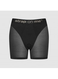 Трусики-шорты для фиксации насадок Strap-on-me Harness Lingerie Halo - size S - Strap-on-me - купить с доставкой в Новокузнецке