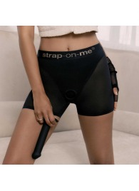 Трусики-шорты для фиксации насадок Strap-on-me Harness Lingerie Halo - size M - Strap-on-me - купить с доставкой в Новокузнецке