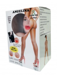 Надувная секс-кукла Angelina 3D - Boys of Toys - в Новокузнецке купить с доставкой