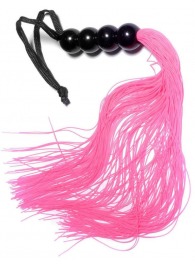 Розовая силиконовая плеть - 35,5 см. - Boys of Toys - купить с доставкой в Новокузнецке