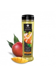 Массажное масло для тела Luscious Mango с ароматом манго - 240 мл. - Shunga - купить с доставкой в Новокузнецке