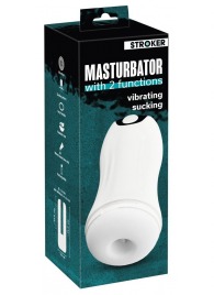 Белый мастурбатор Masturbator with 2 functions - Orion - в Новокузнецке купить с доставкой