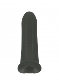 Черный фаллоудлинитель Striker - 13,5 см. - Lola Games - в Новокузнецке купить с доставкой