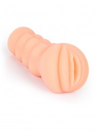 Телесный мастурбатор-вагина с эрекционными кольцами в комплекте - Sexy Girl - в Новокузнецке купить с доставкой