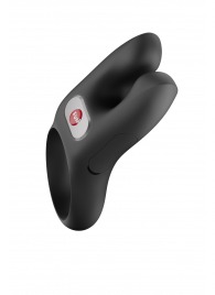 Черное эрекционное виброкольцо Nos - Fun Factory - в Новокузнецке купить с доставкой