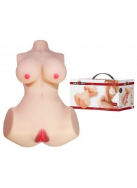 Мастурбатор-торс Aveline с 2 любовными тоннелями - Baile - в Новокузнецке купить с доставкой