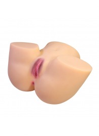 Телесный мастурбатор Liora с 2 любовными тоннелями - Baile - в Новокузнецке купить с доставкой