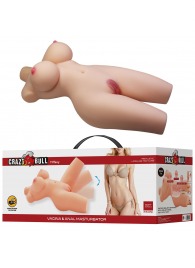 Телесный мастурбатор-торс Tiffany - Baile - в Новокузнецке купить с доставкой