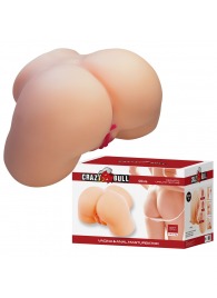 Телесный мастурбатор с 2 любовными отверстиями Olivia - Baile - в Новокузнецке купить с доставкой