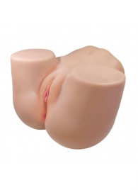 Телесный мастурбатор Julia с 2 любовными тоннелями - Baile - в Новокузнецке купить с доставкой