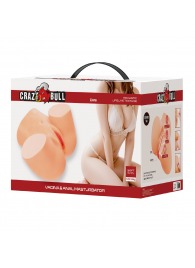 Телесный мастурбатор Liora с вибрацией - Baile - в Новокузнецке купить с доставкой