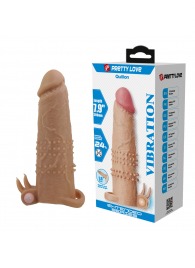 Телесная насадка на пенис Quillon - 20 см. - Baile - в Новокузнецке купить с доставкой