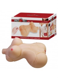 Телесный мастурбатор-торс Diana - Baile - в Новокузнецке купить с доставкой