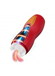 Интерактивный мастурбатор Solara с нагревом, вибрацией и поступательными движениями - Shots Media BV - в Новокузнецке купить с доставкой