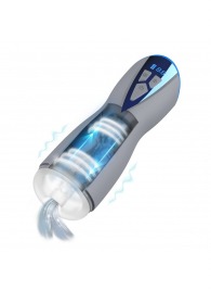 Интерактивный мастурбатор Eloa с вакуумом и вибрацией - Shots Media BV - в Новокузнецке купить с доставкой