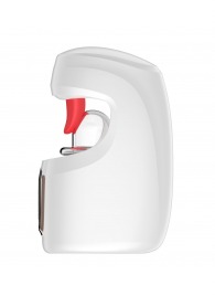 Белый мастурбатор с язычком и возвратно-поступательными движениями - Secwell - в Новокузнецке купить с доставкой