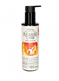 Съедобный лубрикант на водной основе Pleasure Lab с ароматом крем-брюле - 185 мл. - Pleasure Lab - купить с доставкой в Новокузнецке