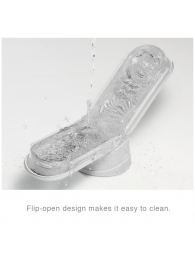 Белый мастурбатор FLIP 0 (ZERO) - Tenga - в Новокузнецке купить с доставкой Белый мастурбатор FLIP 0 (ZERO) - Tenga - в Новокузнецке купить с доставкой