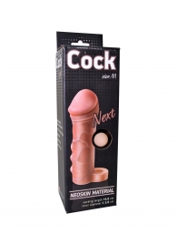 Фаллоудлинитель с кольцом COCK size M - 15 см. - LOVETOY (А-Полимер) - в Новокузнецке купить с доставкой