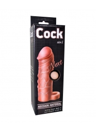 Фаллоудлинитель с кольцом COCK size L - 16,5 см. - LOVETOY (А-Полимер) - в Новокузнецке купить с доставкой