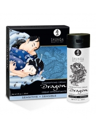 Интимный мужской крем SHUNGA DRAGON SENSITIVE - 60 мл. - Shunga - купить с доставкой в Новокузнецке