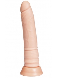 Телесный фаллоимитатор A-toys с присоской - 22 см. - A-toys купить с доставкой в интернет-магазине Orgasmix в Новокузнецке Телесный фаллоимитатор A-toys с присоской - 22 см. - A-toys