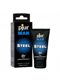 Эрекционный гель для пениса pjur MAN Steel Gel - 50 мл. - Pjur - купить с доставкой в Новокузнецке