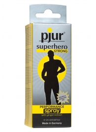 Спрей-пролонгатор длительного действия pjur SUPERHERO Strong Spray - 20 мл. - Pjur - купить с доставкой в Новокузнецке