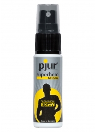 Спрей-пролонгатор длительного действия pjur SUPERHERO Strong Spray - 20 мл. - Pjur - купить с доставкой в Новокузнецке