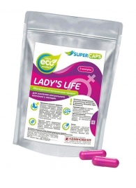 Возбуждающие капсулы Ladys Life - 2 капсулы (0,35 гр.) - SuperCaps - купить с доставкой в Новокузнецке