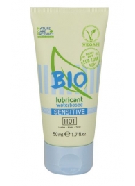 Органический лубрикант для чувствительной кожи Bio Sensitive - 50 мл. - HOT - купить с доставкой в Новокузнецке