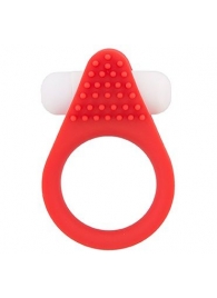 Красное эрекционное кольцо LIT-UP SILICONE STIMU RING 1 RED - Dream Toys - в Новокузнецке купить с доставкой