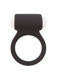 Чёрное эрекционное виброкольцо LIT-UP SILICONE STIMU RING 3 BLACK - Dream Toys - в Новокузнецке купить с доставкой